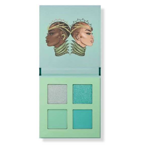 $5❤️🔥 Juvia’s Place The Rebel MINT Quad Eyeshadow Palette 👁️ NEW - Picture 4 of 6